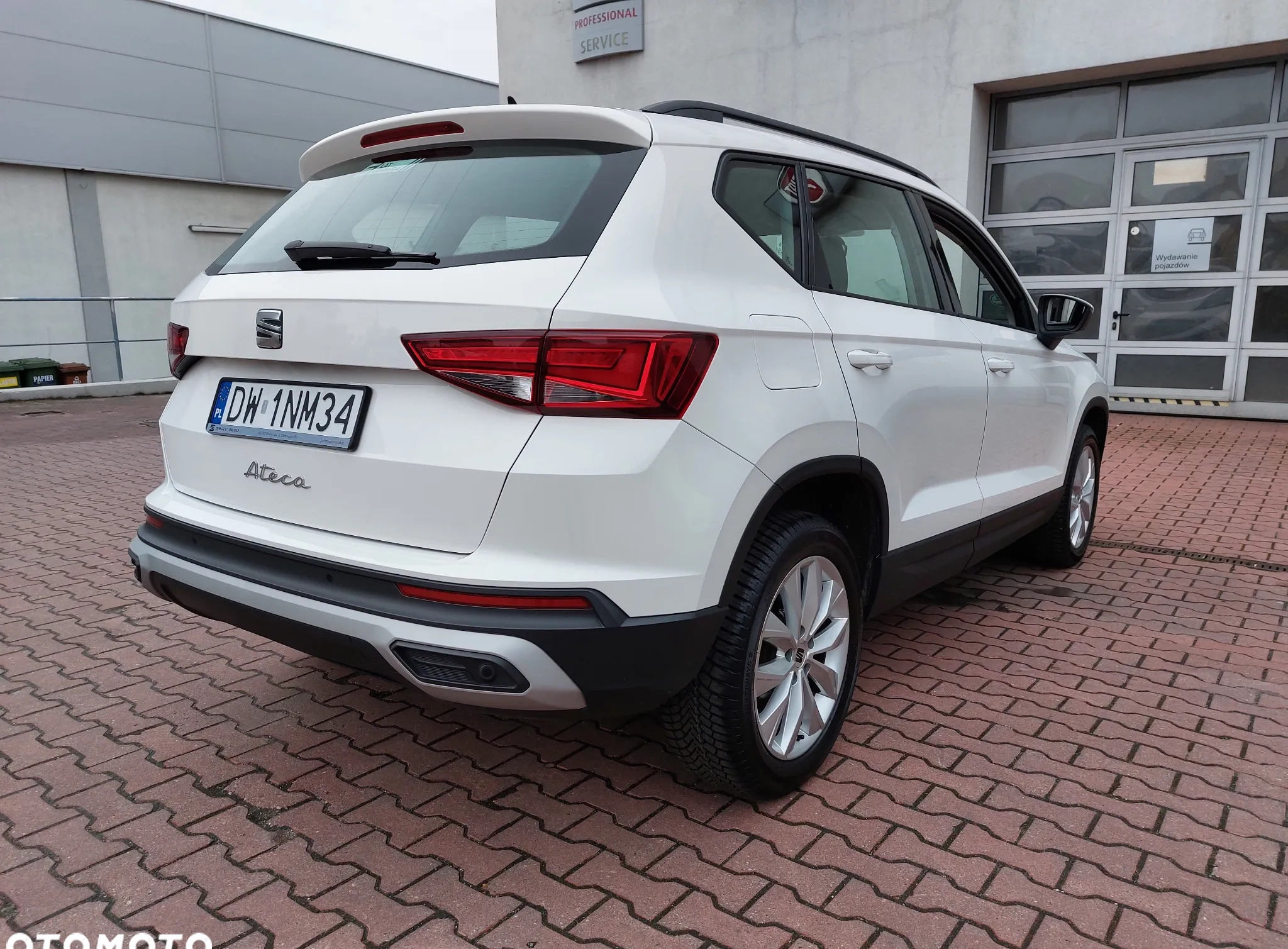 Seat Ateca cena 95900 przebieg: 88045, rok produkcji 2021 z Oborniki Śląskie małe 121